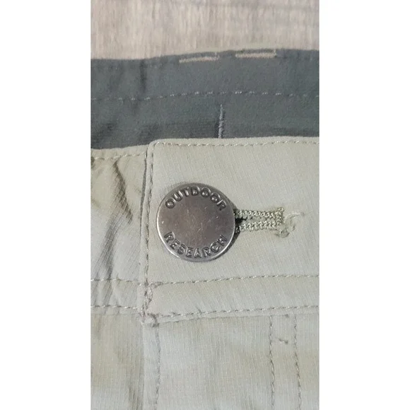 Outdoor Research M Ferrosi Mens 33 10" Inseam Hiking Performance Beige Shorts - Picture 5 of 16